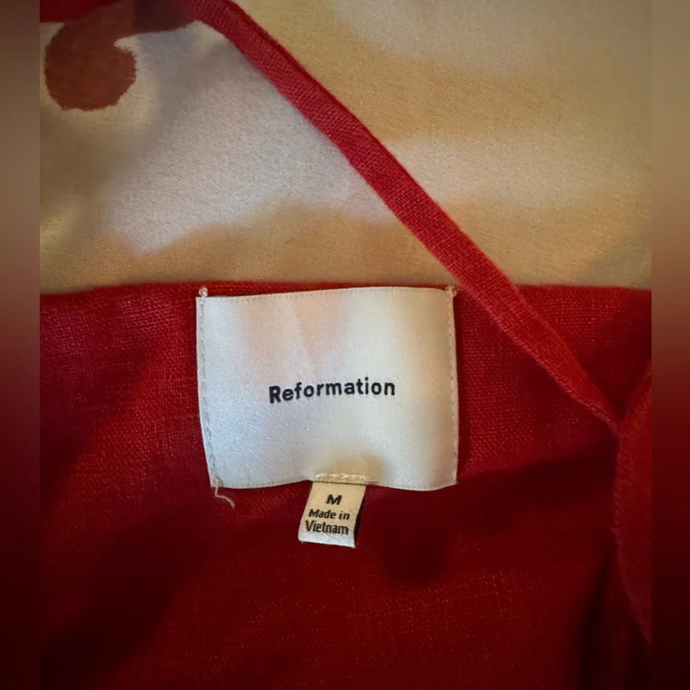 Reformation Aubree Linen Dress - Picture 6 of 6
